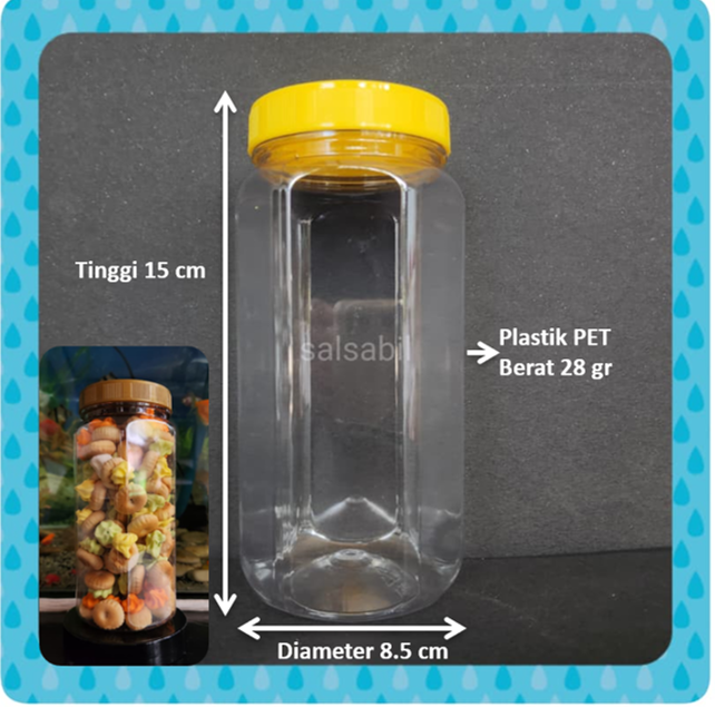 Toples hexa 600ml