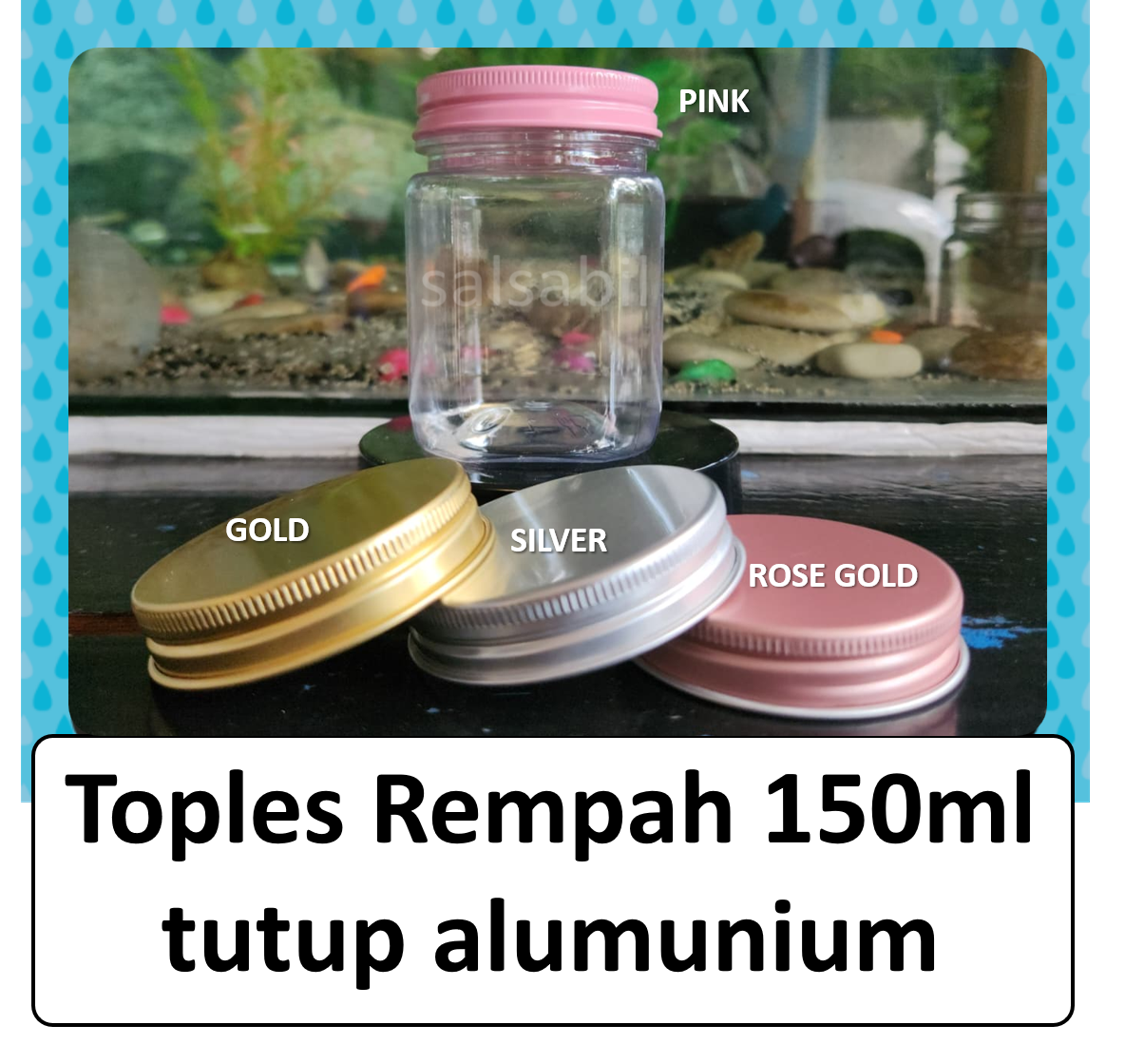 Toples rempah 150ml tutup alumunium