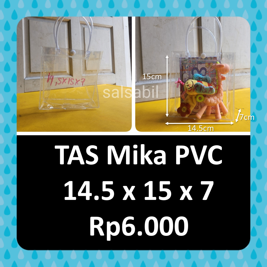 Tas mika 14.5 x 15 x 7