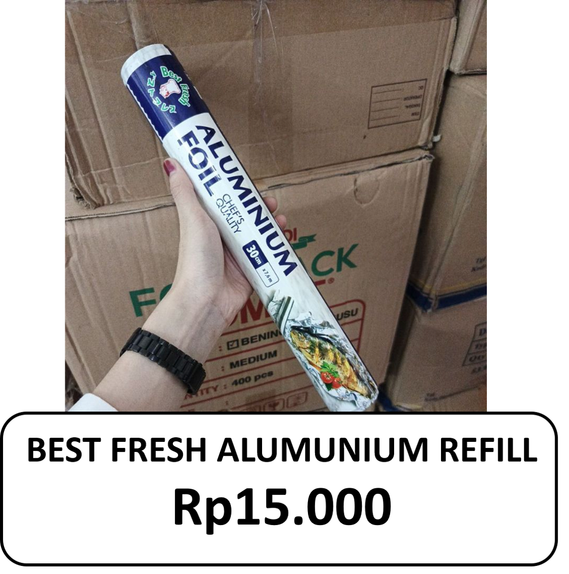 Best fresh refill alumunium