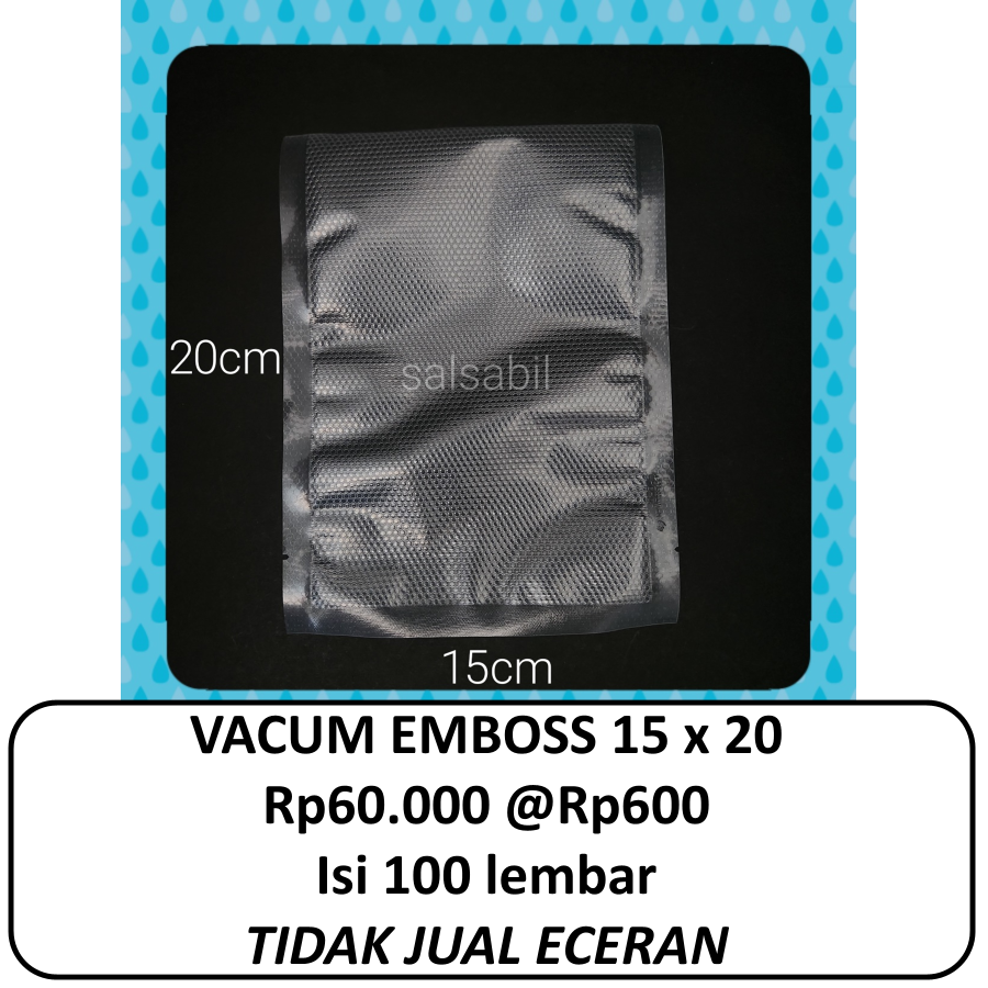 Vacum embos 15x20