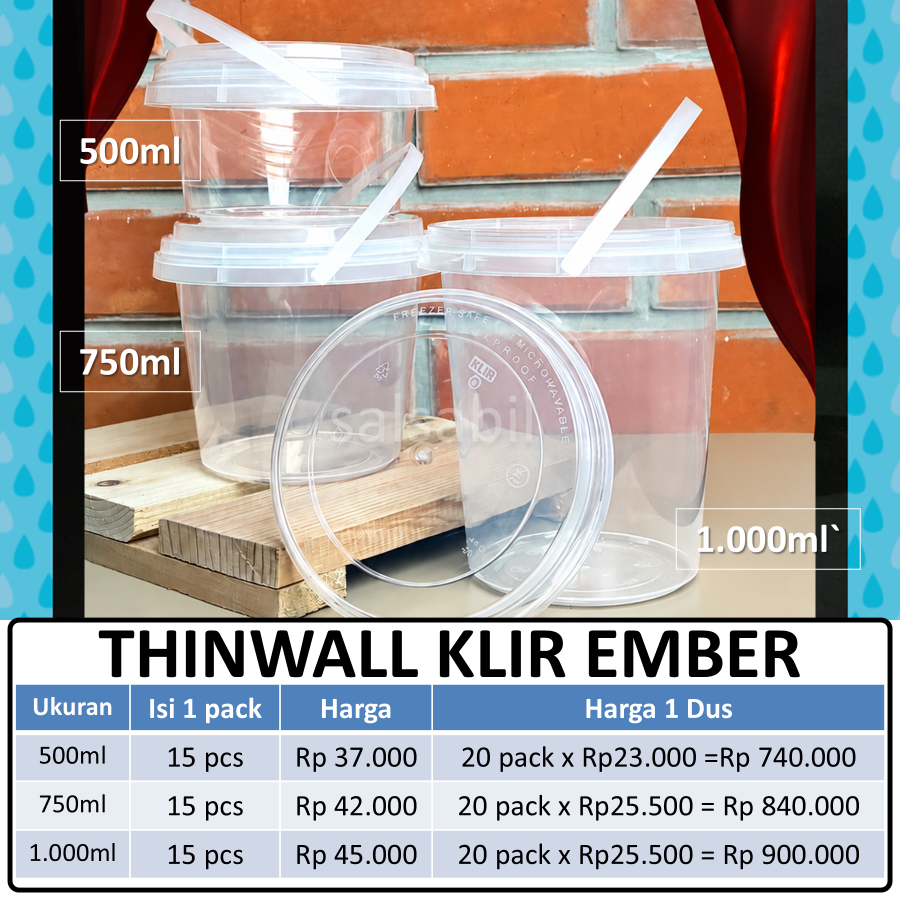 Ember plastik klir