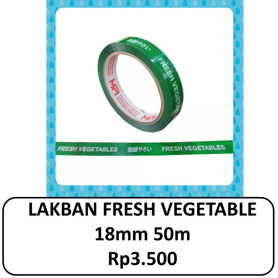 Lakban sayur buah