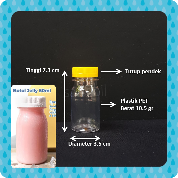 Botol jelly 50ml