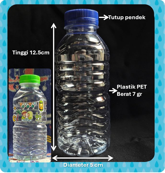 Botol mineral 220ml