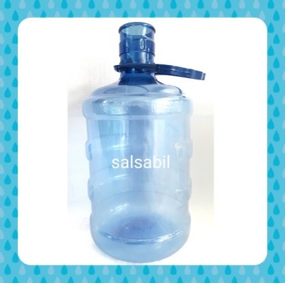 Galon 5 liter polos tutup galon