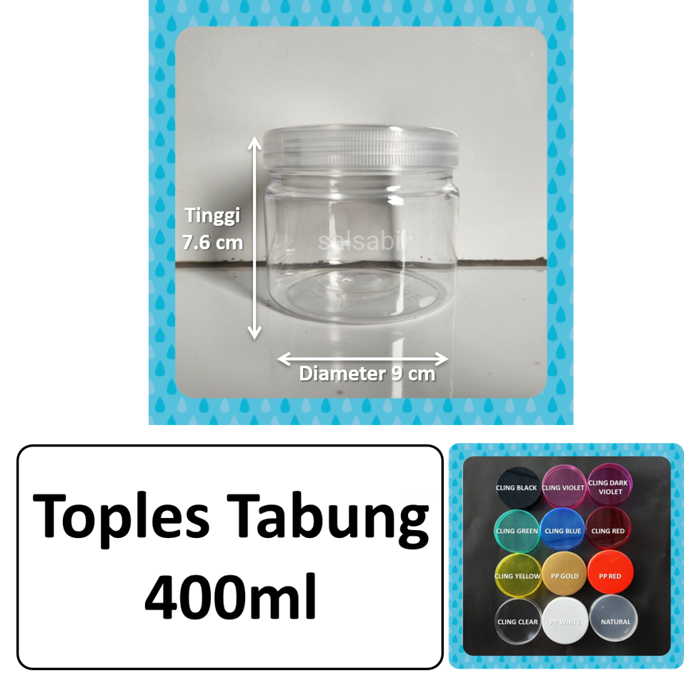 Toples tabung 400ml