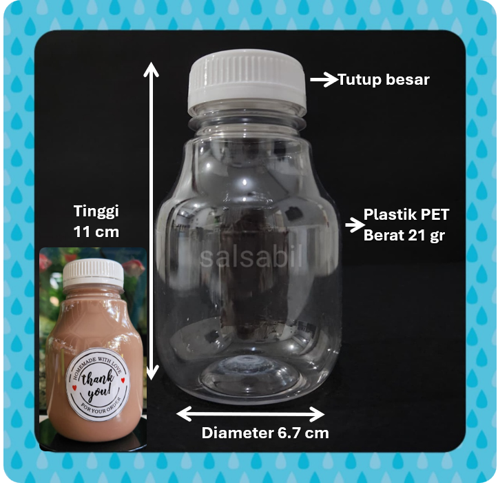 Botol sklc 250ml
