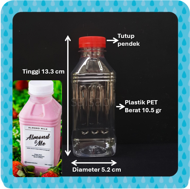 Botol taro 250ml