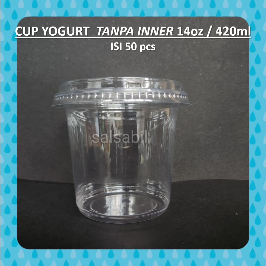 Cup yogurt tanpa inner 14oz