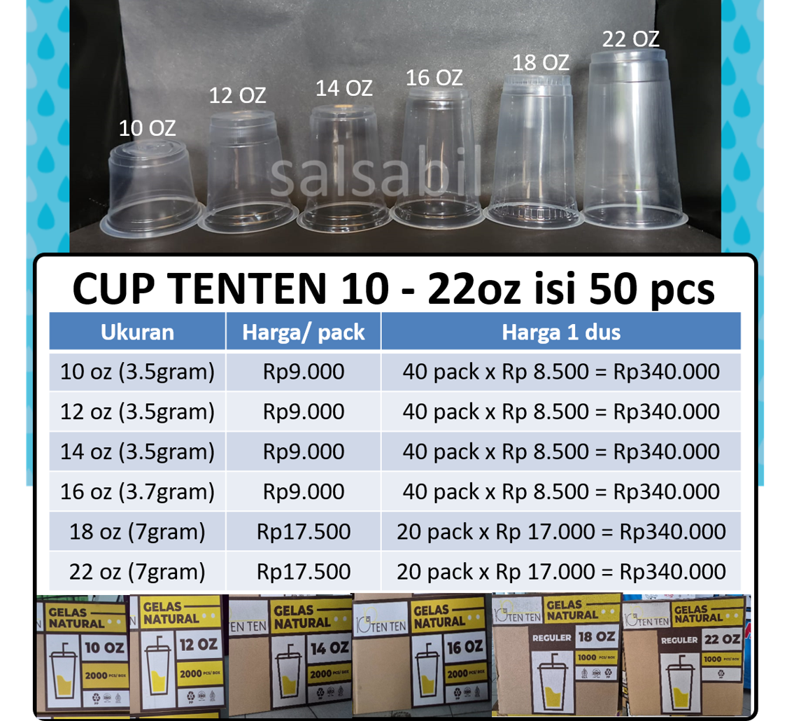 Cup tenten
