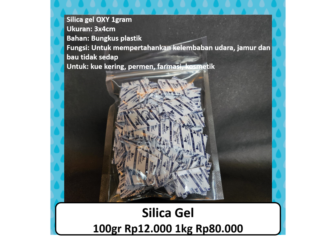 Silica gel / pengawet makanan