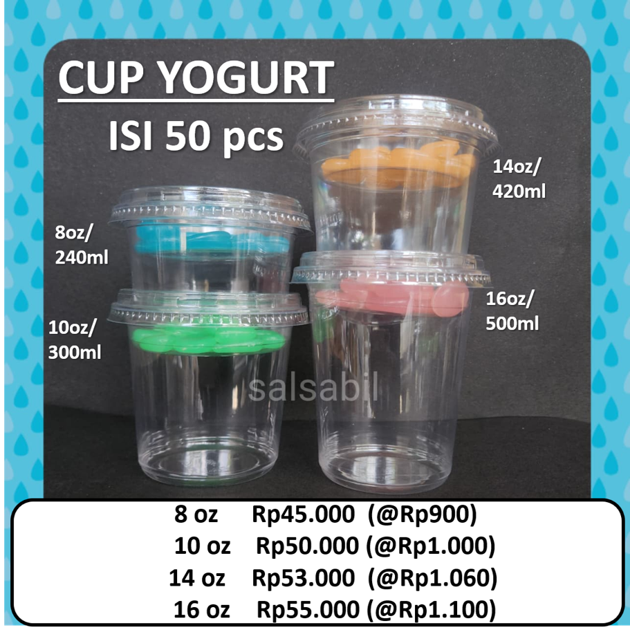 Cup yogurt