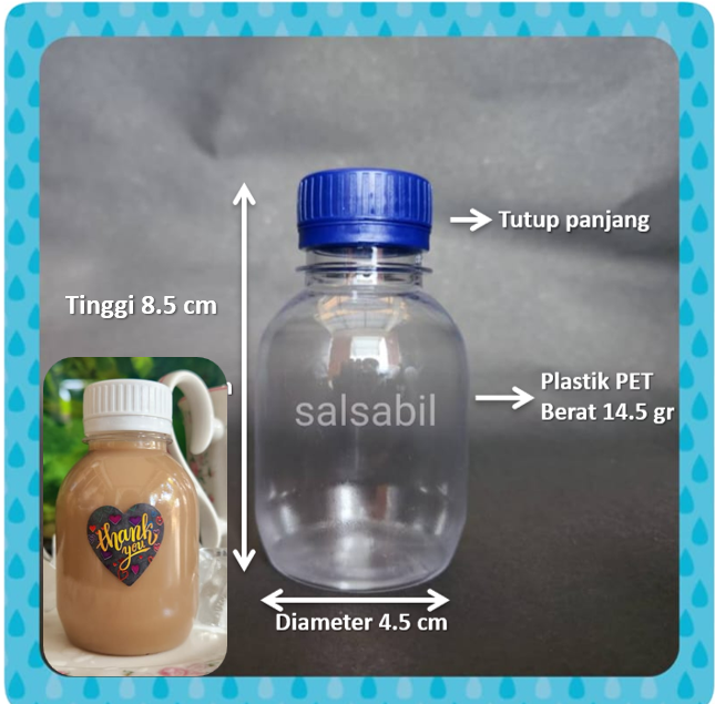 Botol gendut 100ml