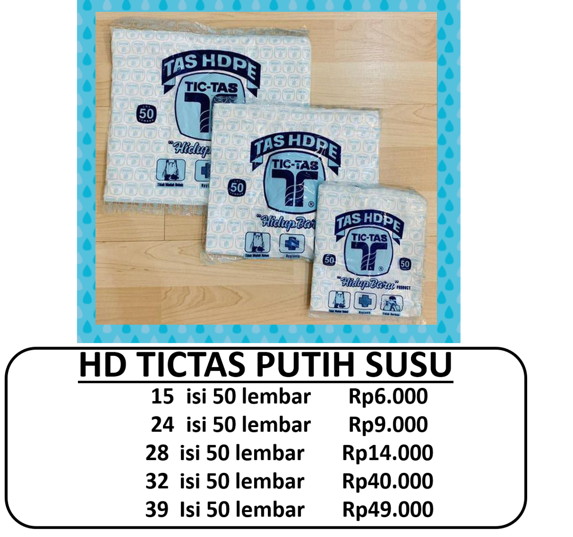 Plastik HD tictas