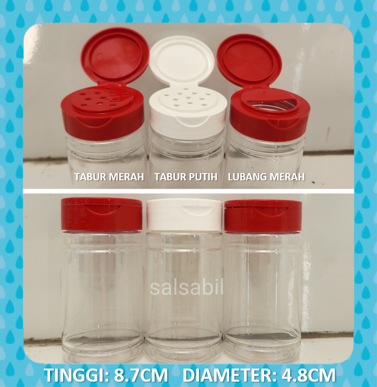 Botol pro round 100ml tabur