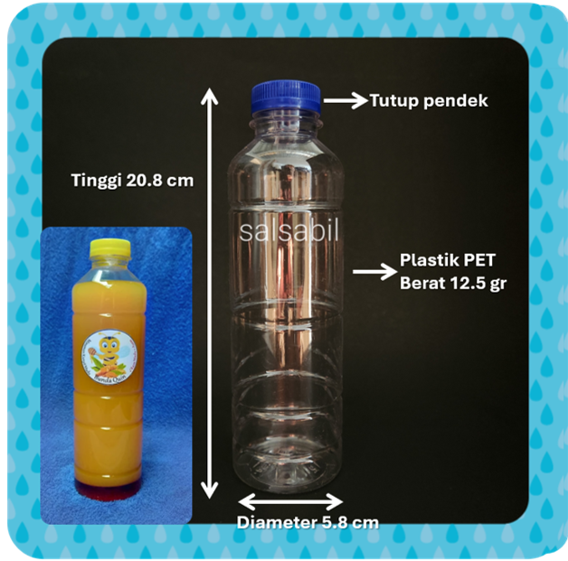 Botol pristine 500ml