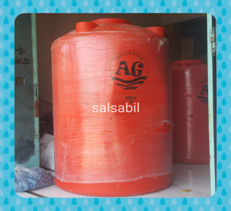 Tandon air 3.000 liter SNI