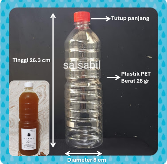 Botol aki 1 liter