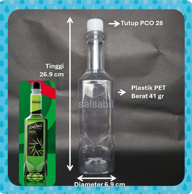 Botol davin 750ml