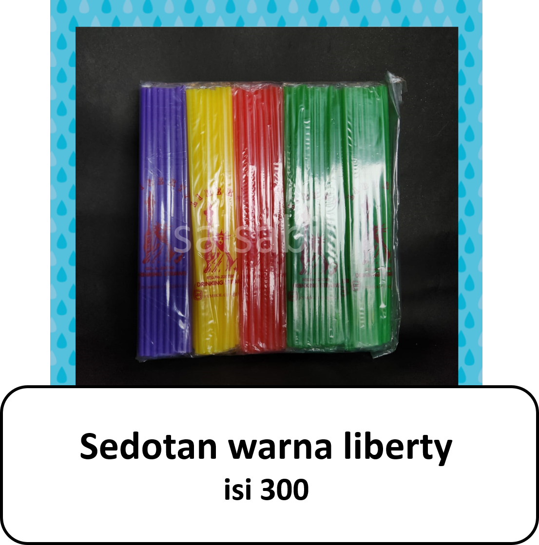 Sedotan warna liberty