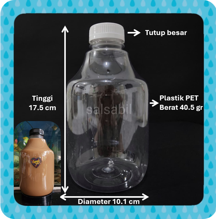 Botol sklc 1 liter
