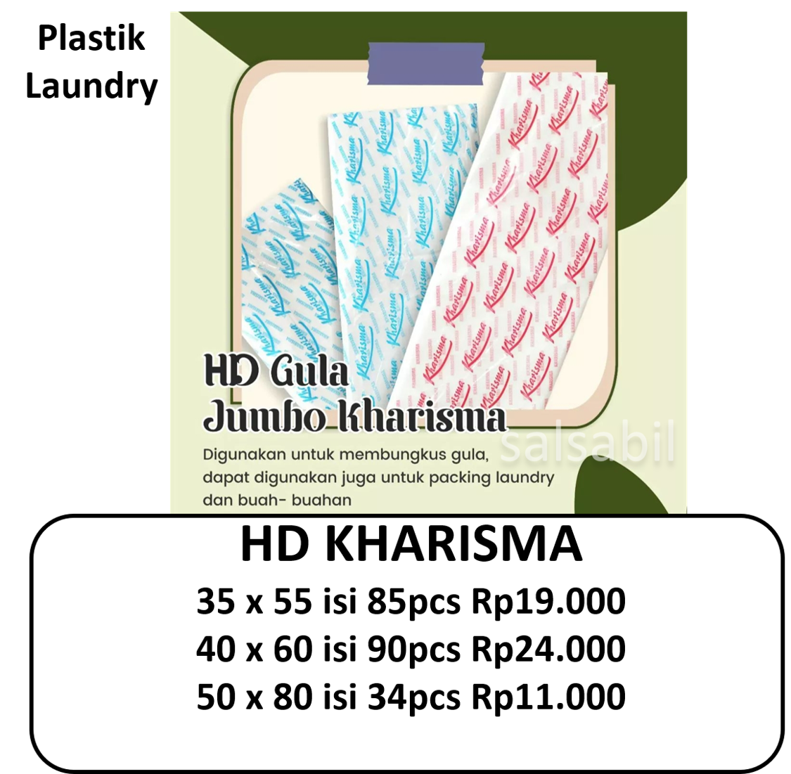 Plastik HD kharisma