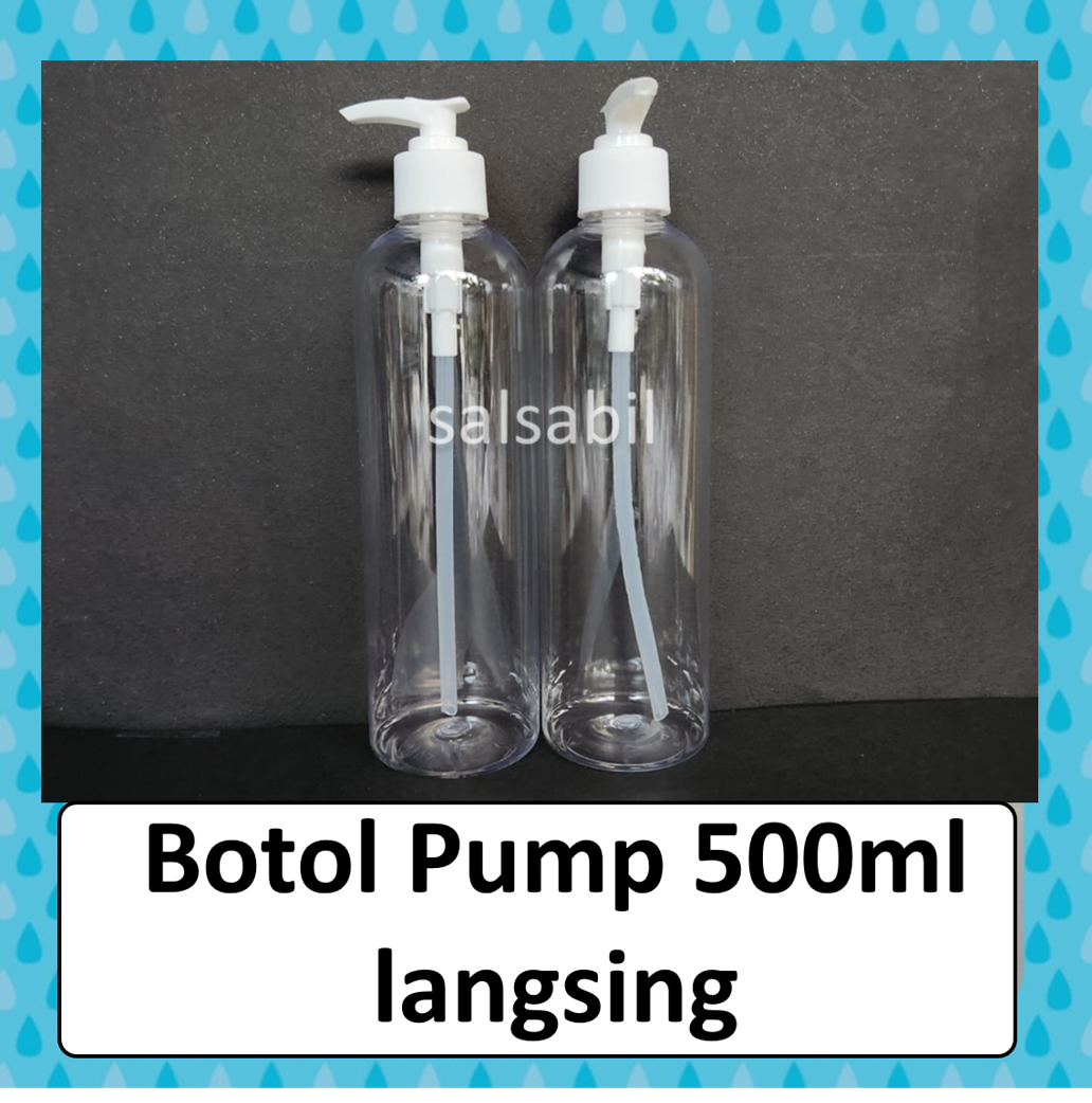 Botol pump 500ml langsing