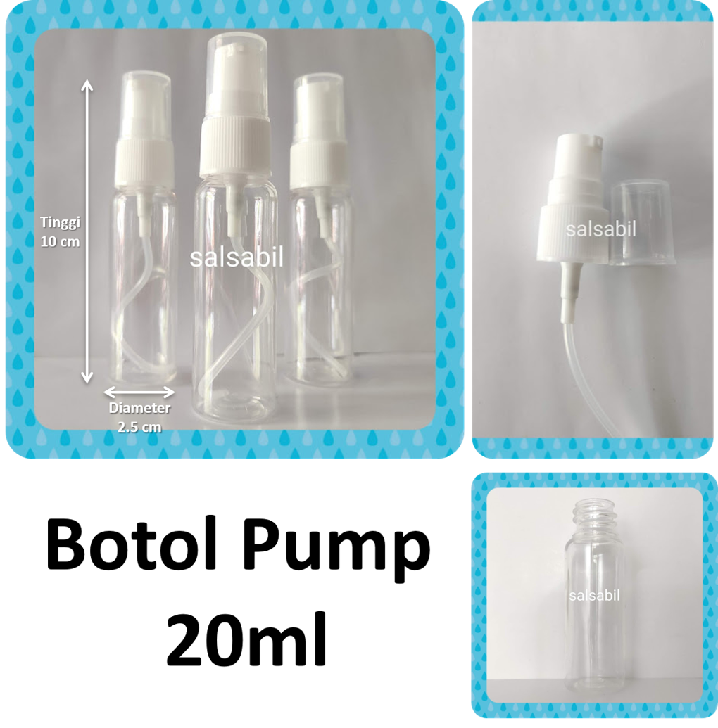 Botol pump 20ml