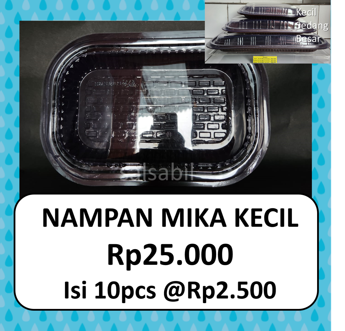 Nampan mika kecil
