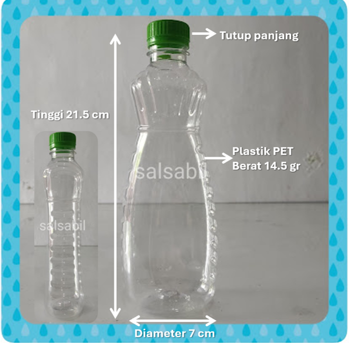 Botol cupir 450ml LN