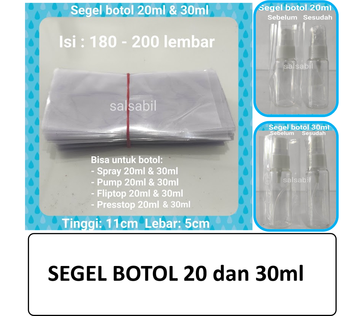 Segel botol 20ml 30ml