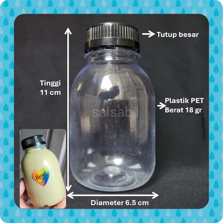 Botol chubby 250ml