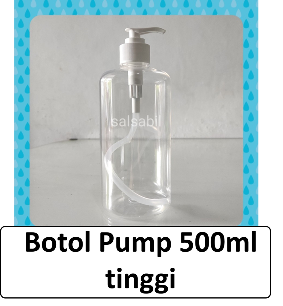 Botol pump 500ml tinggi