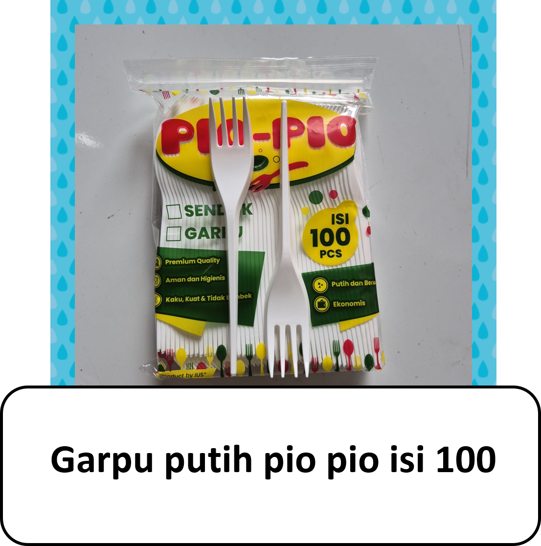 Garpu pio pio isi 100pcs