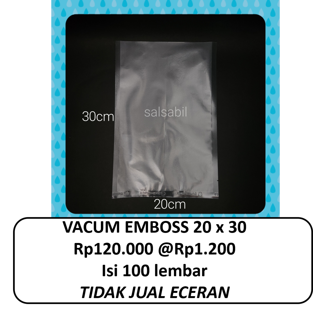 Vacum emboss 20 x 30