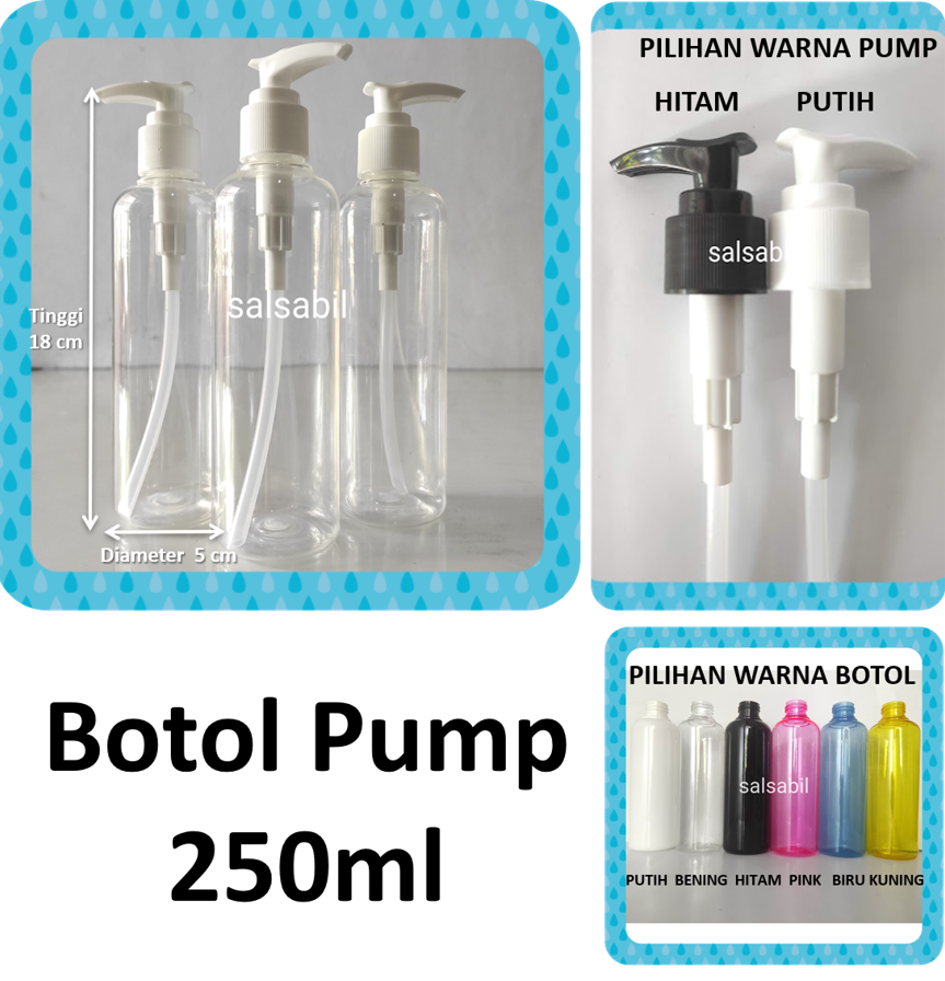 Botol pump 250ml