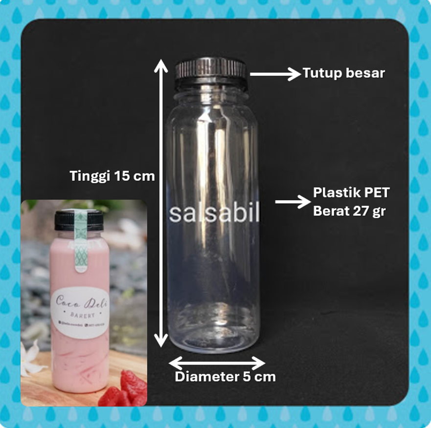 Botol coklat 250ml
