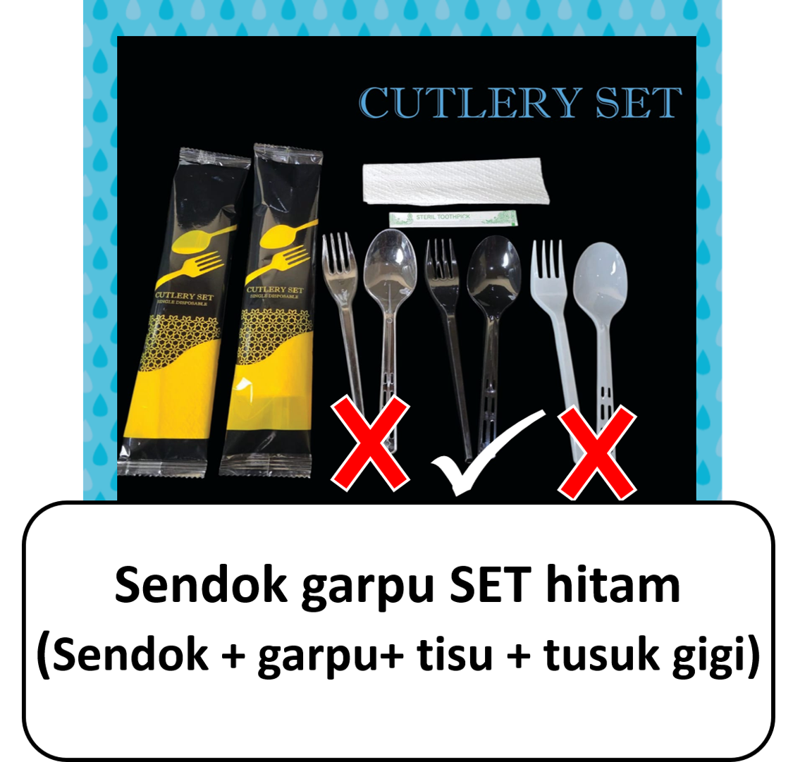 Sendok garpu set