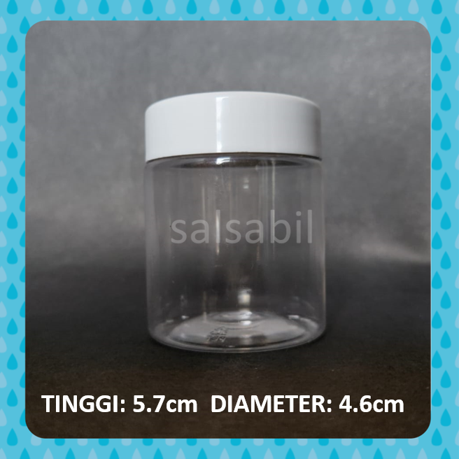 Botol pro round 70ml natural