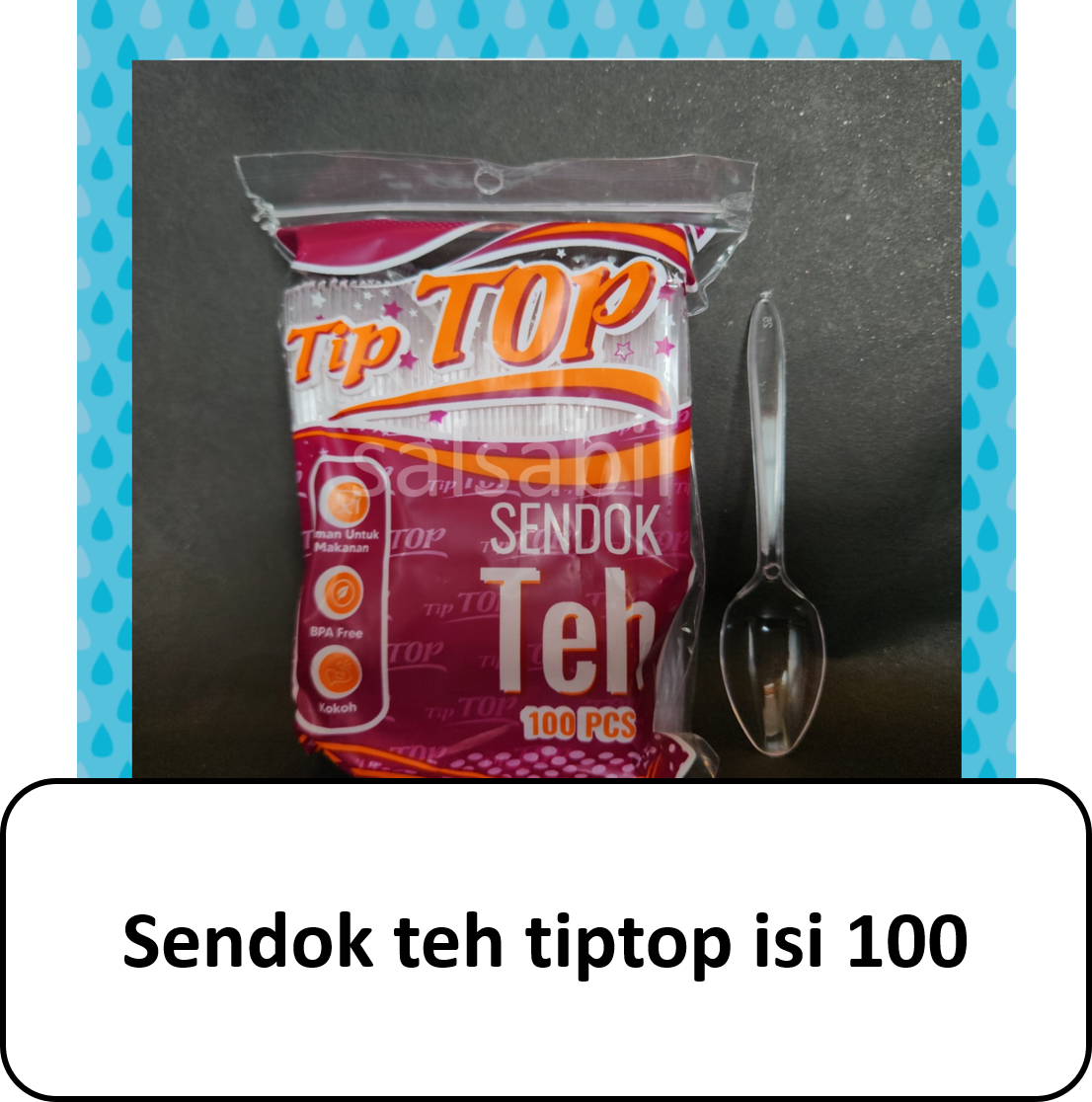 Sendok teh tiptop