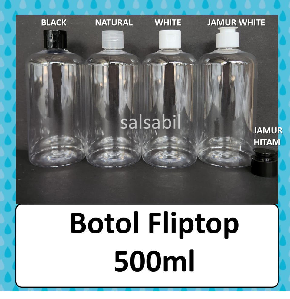 Botol fliptop 500ml