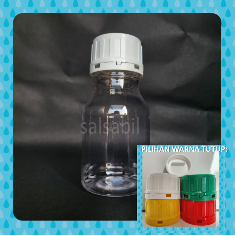 Botol PS 250ml natural
