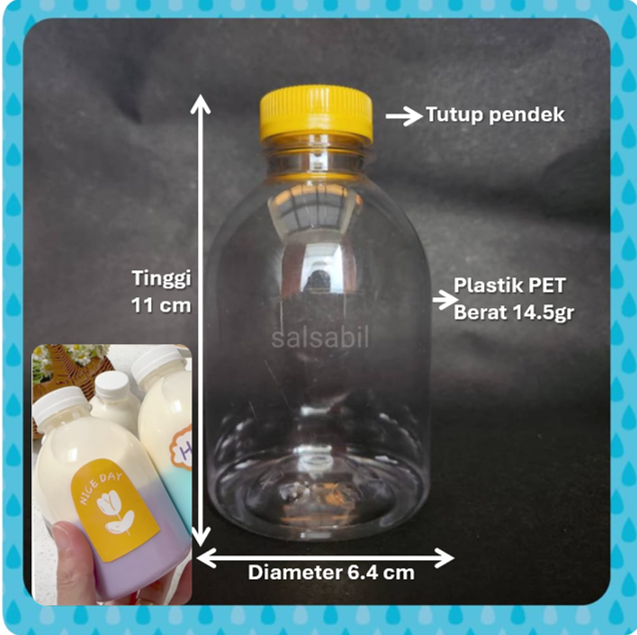 Botol detox 250ml