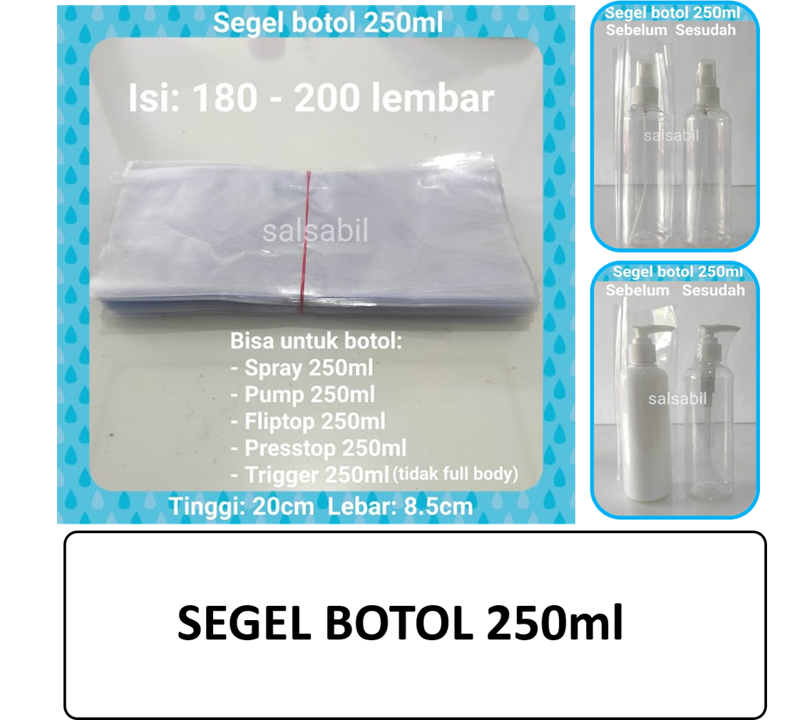 Segel botol 250ml