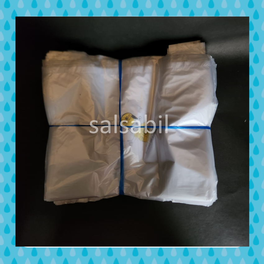 Plastik kiloan tanggung bening