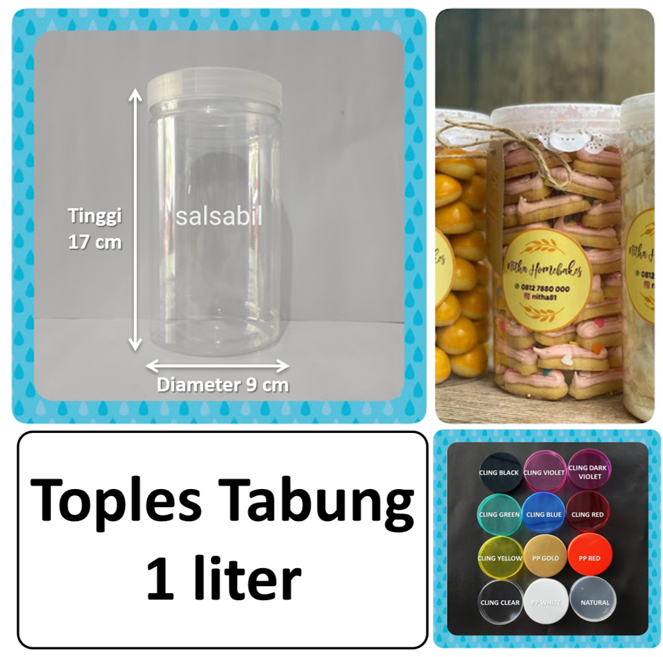 Toples tabung 1 liter