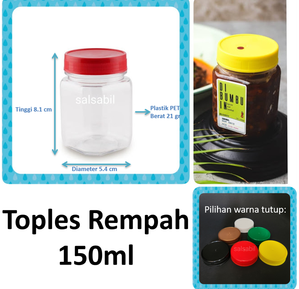 Toples rempah 150ml