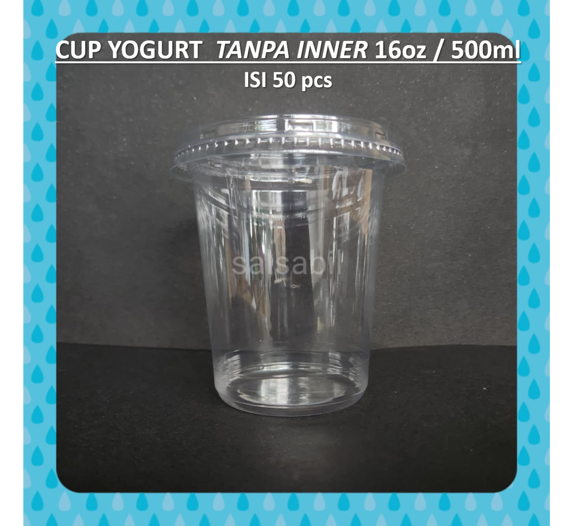 Cup yogurt tanpa inner 16oz