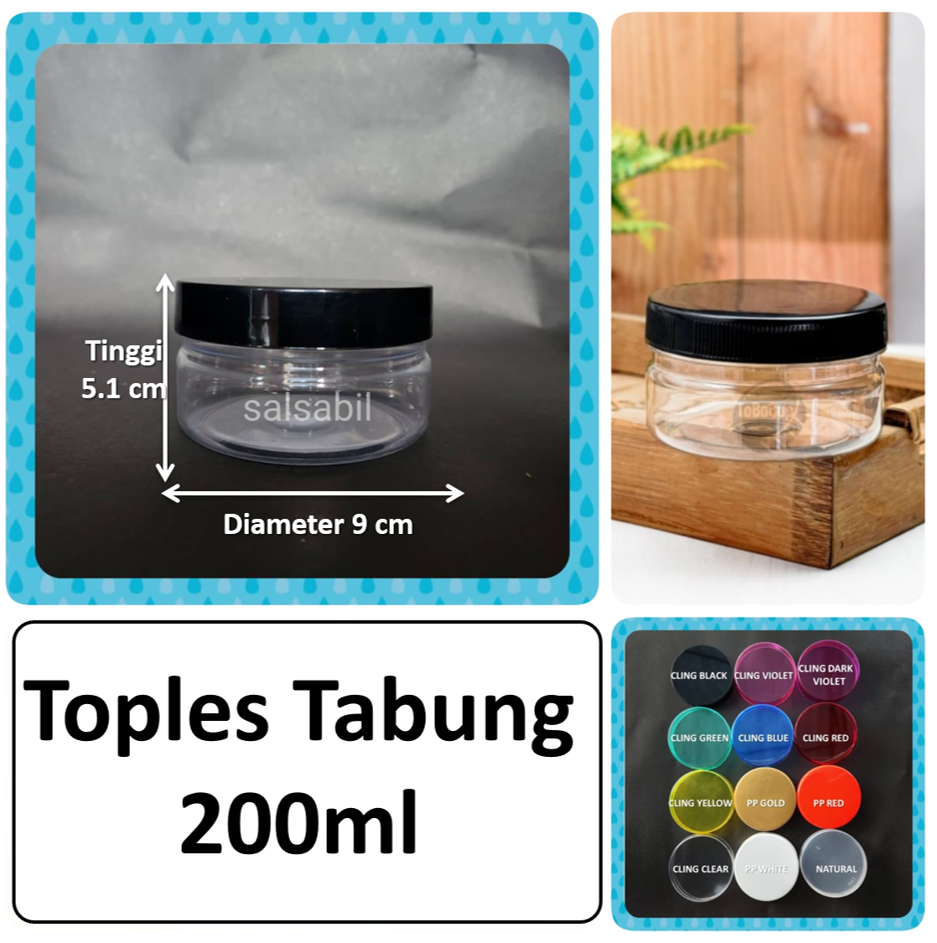 Toples tabung 200ml